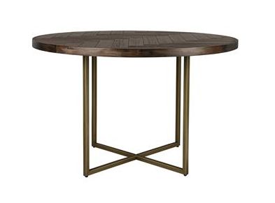 Table à manger 'Class' Ronde 120cm - Brun
