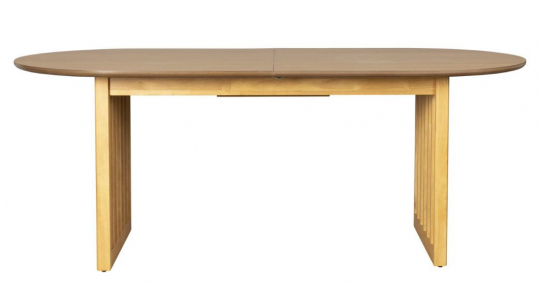 Table extensible 'Barlet' 200-240x90cm - Naturel