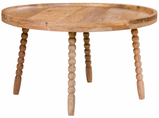 Table basse 'Jammu' - Naturel/Bois