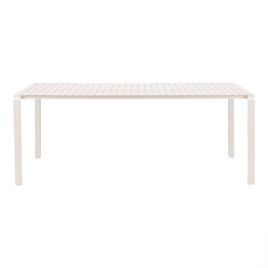 Table de jardin 'Vondel' 214x97cm - Blanc