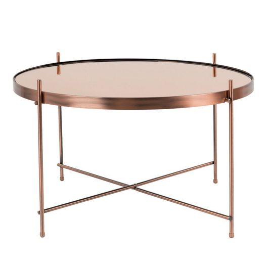 Table basse 'Cupid' - Cuivre L