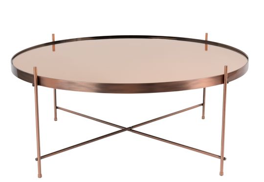 Table basse 'Cupid' - Cuivre XL