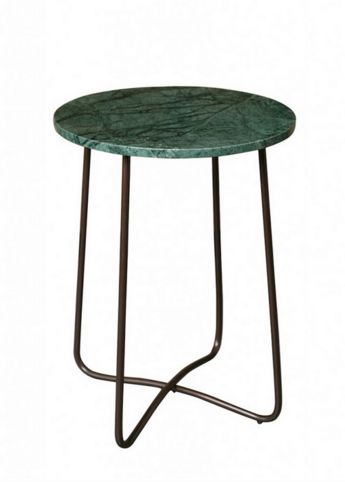Table d'appoint 'Emerald' - Noir/Vert