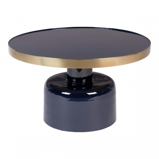 Table d'appoint 'Glam' - Bleu