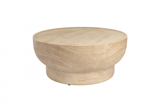 Table basse 'Noble' Ronde - Beige