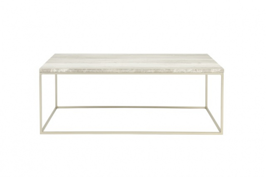 Table basse 'Stray' 41x91 - Grise