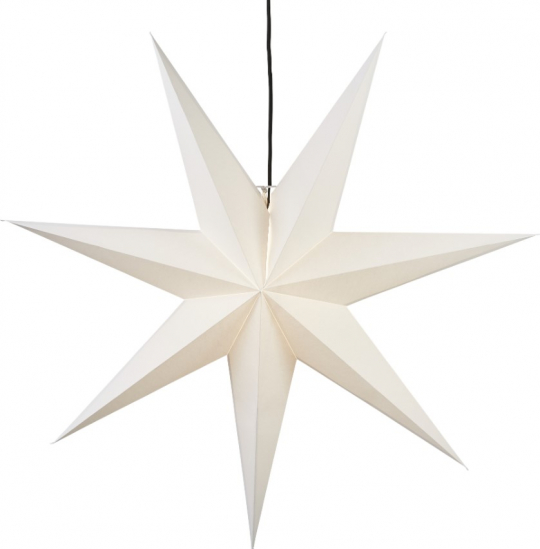 Étoile de Noël 'Frozen' - Blanc