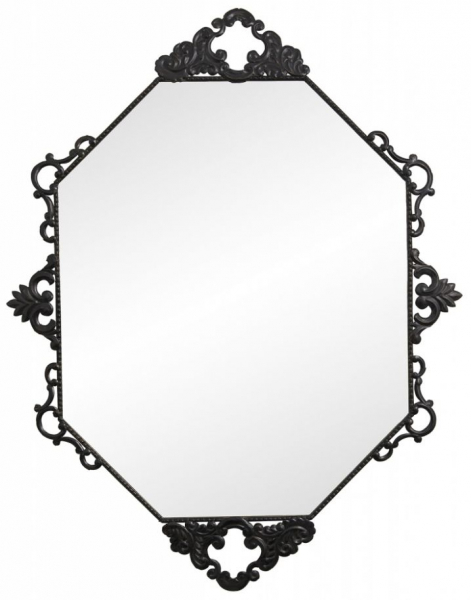 Miroir mural 'Larus' - Noir 