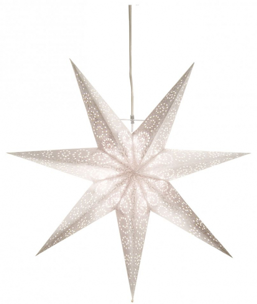 Étoile de Noël 'Antique' - Blanc