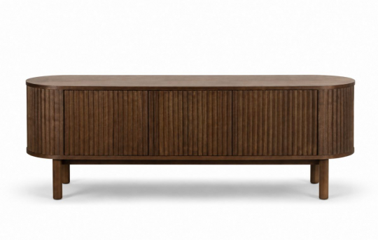 Meuble TV 'Myshult' 160x40cm - Noyer