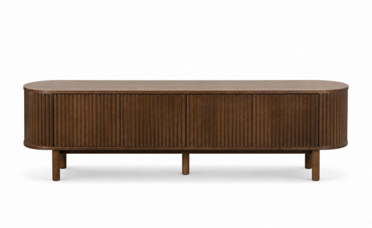 Meuble TV 'Myshult' 200x40cm - Noyer