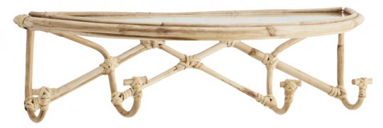 Porte-manteau 'Bamboo' - Naturel