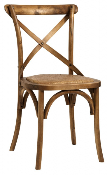 Chaise 'X' - Nature/Bois