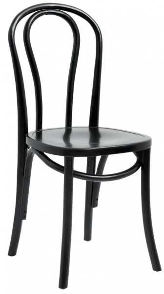 Chaise 'Bistro' - Noir