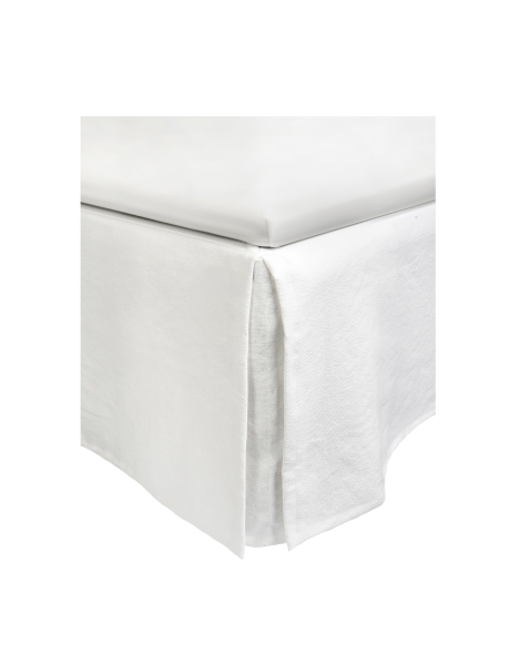 Housse de lit 'Weeknight' 90x220x42 - Blanc