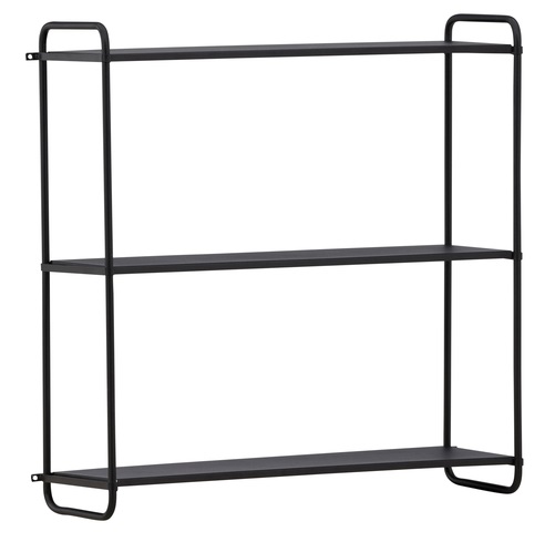Étagère murale 'Bari' - Noir