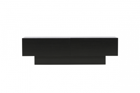 Banc 'Pomezia' - Noir