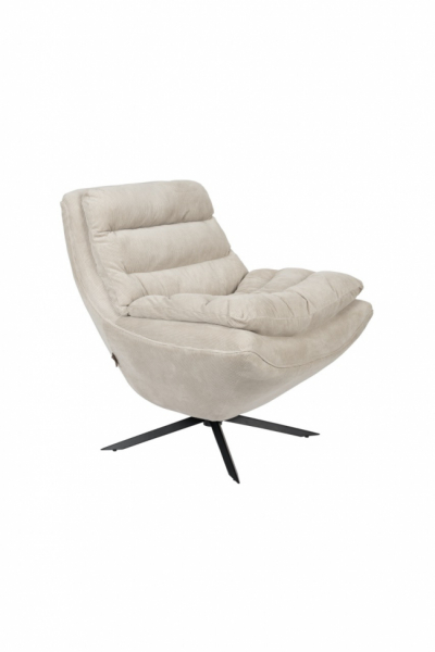 Fauteuil 'Vince' - Beige