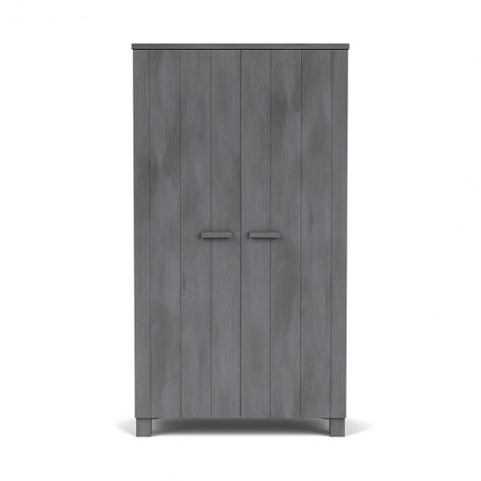 Armoire 'Dennis' - Gris acier