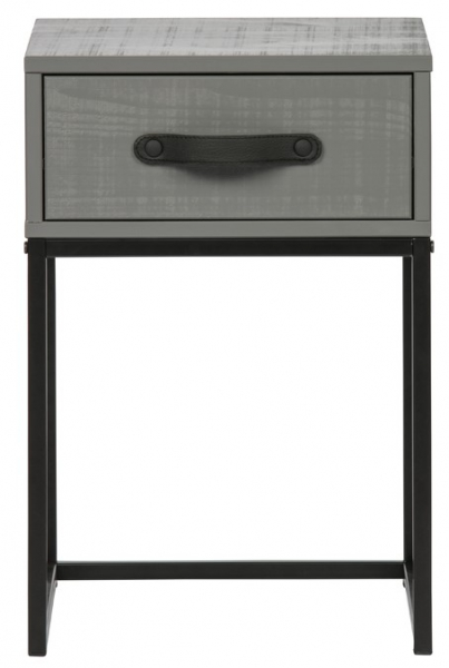 Table de nuit 'Morris' - Gris