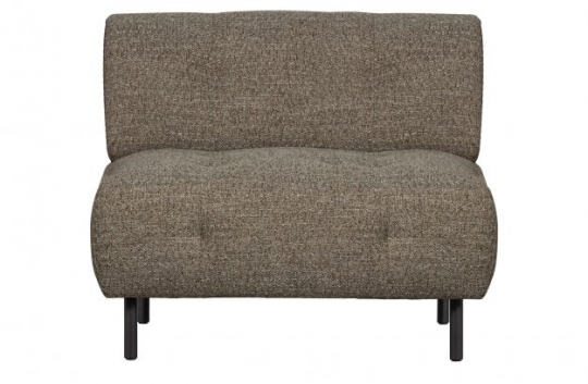 Fauteuil 'Lloyd' - Brun foncé