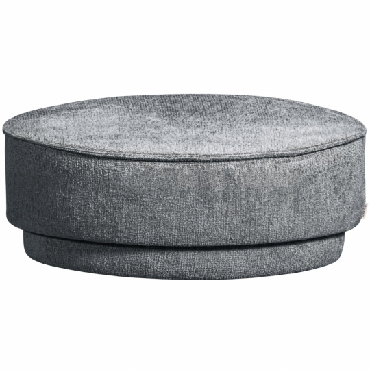 Pouf 'Pearl XL' - Gris/bleu