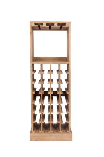 Rangement à vin 'Claude' - Naturel