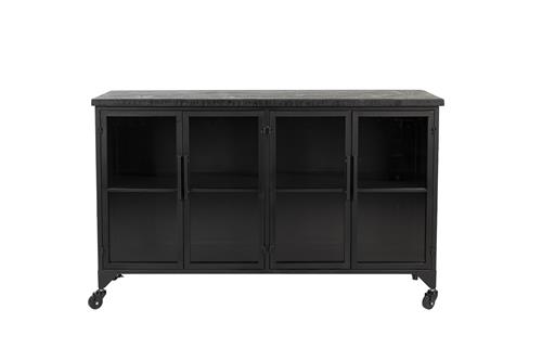 Armoire 'Ferre' Low - Noir