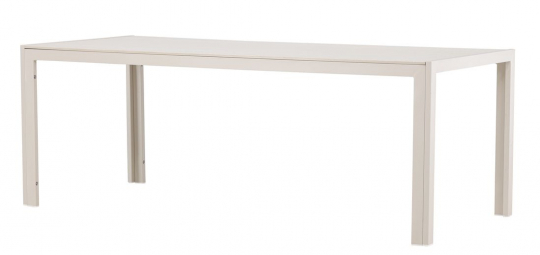 Table de jardin 'Noto' 205x90cm - Beige
