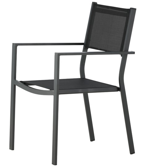 Chaise 'Charlotte' - Noir