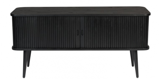 Meuble TV 'Barbier' - Noir