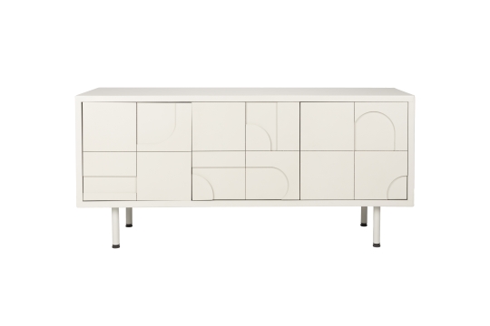 Table d'appoint 'Funk' 55x120x40 cm - Beige