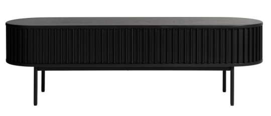 Meuble TV 'Lomma' - Noir