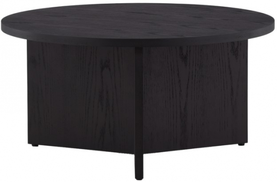 Table basse 'Smögen' Ronde 65cm - Noir