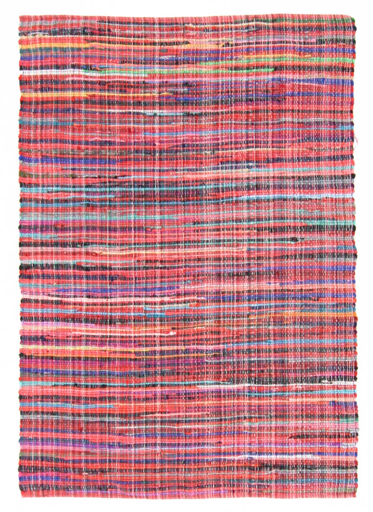 Tapis en chiffons 'Home' – Multicolore