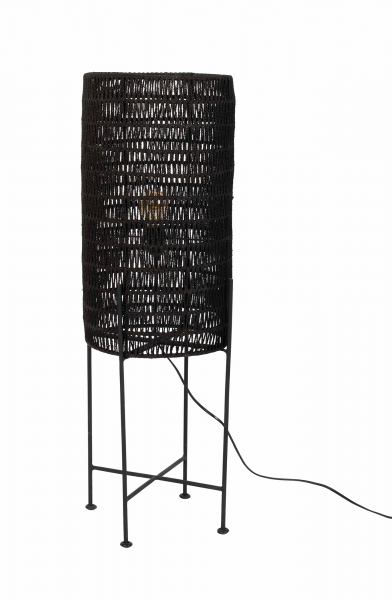 Lampe sur pied 'Kari' - Noir