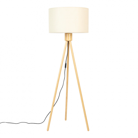 Lampe sur pied 'Bamboo' - Naturel
