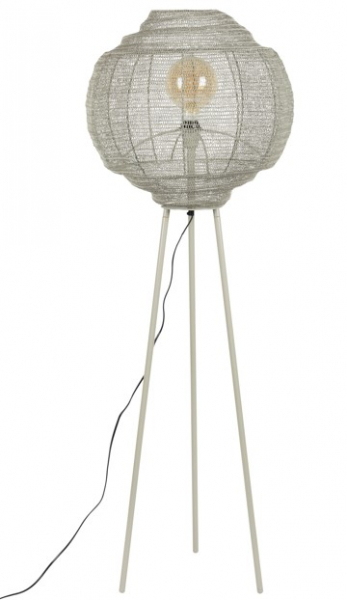 Lampe sur pied 'Meezan' - Gris