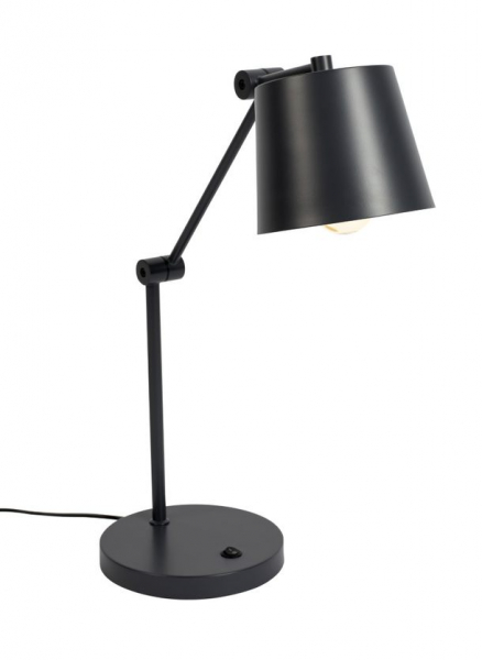 Lampe de table 'Hajo' - Noir