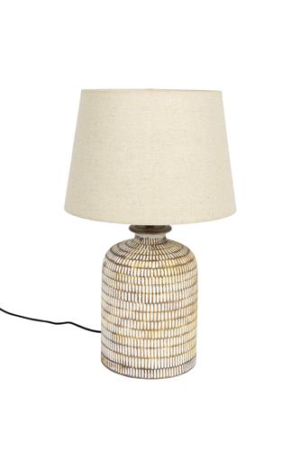 Lampe de table 'Russel' - Beige