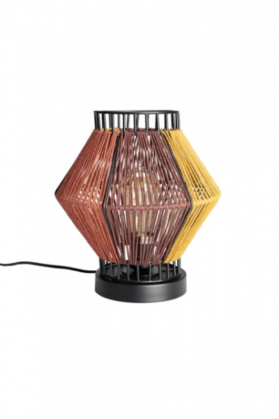 Lampe de table 'Rope' 30x30 - Multicolore