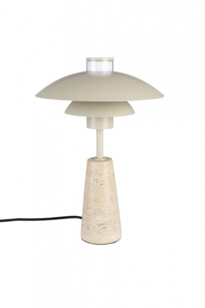 Lampe de table 'Cole' 26x26 - Beige
