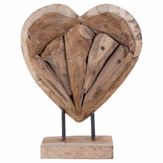 Sculpture 'Almada Heart' - Nature