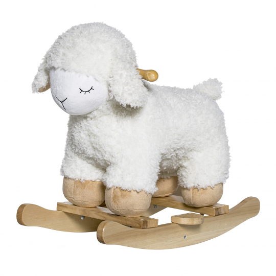 Cheval à bascule 'Rocking Sheep' - Blanc