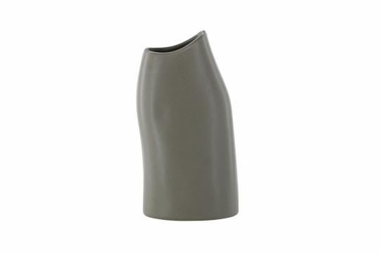 Vase 'Genoa' - Gris foncé