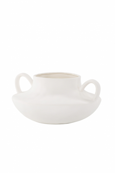 Pot 'Arezzo' - Blanc