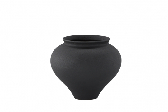 Vase 'Santander' 18cm - Noir