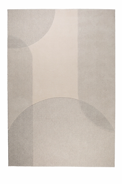 Tapis en laine 'Dream' 200x300cm - Naturel/Gris