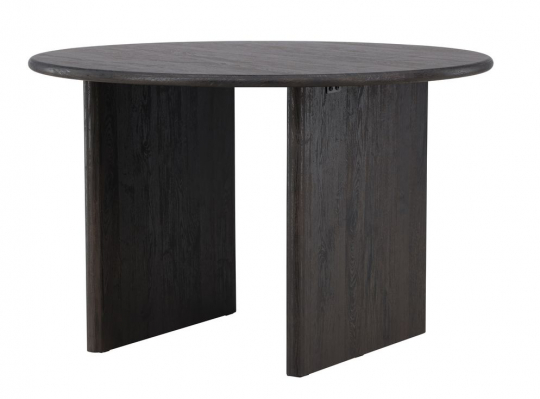 Table à manger 'Smedby' Ronde 120cm - Noir