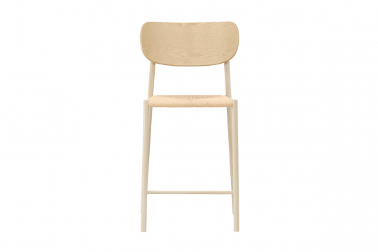 Tabouret 'Polly' - Naturel/Beige